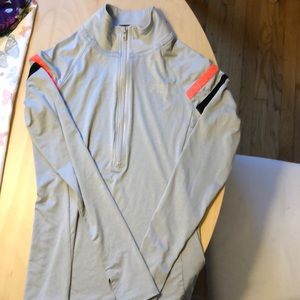 VS PINK ultimate half zip reflective pullover